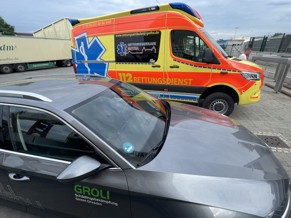 RTW bei Begasung